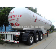 3 ejes 56m3 lpg gas tank trailers, lpg cisterna para la venta